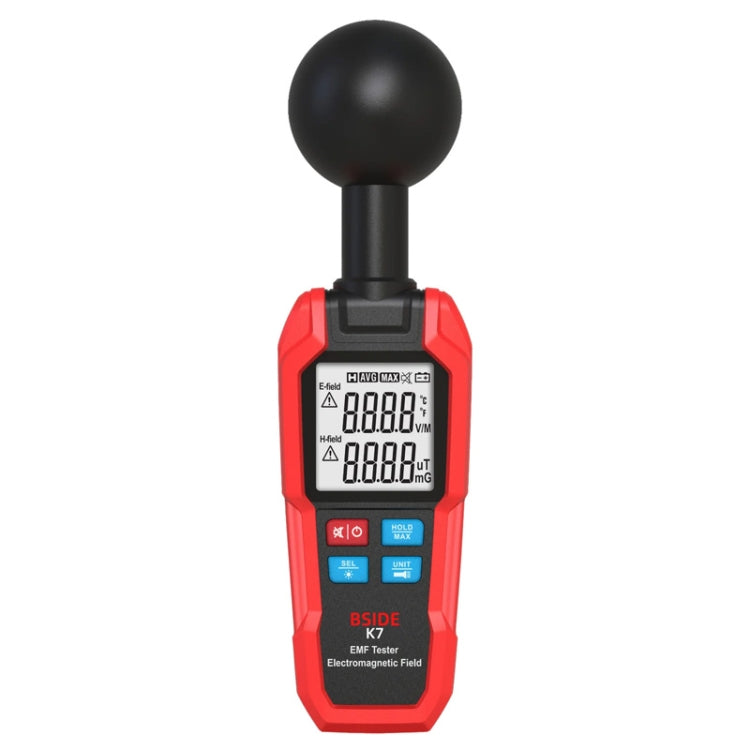 Tester di onde elettromagnetiche per rilevatore di radiazioni elettromagnetiche portatile BSIDE K7, K7 Tester di onde elettromagnetiche per rilevatore di radiazioni elettromagnetiche portatile BSIDE K7, K7